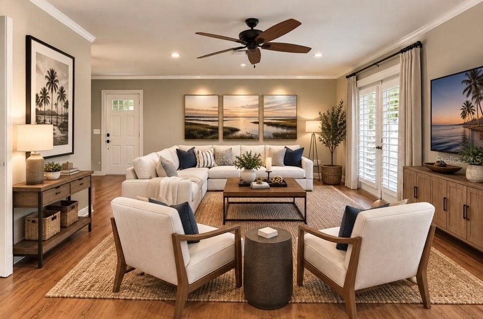 AI Living Room - 11626 CARROLLWOOD DR, TAMPA