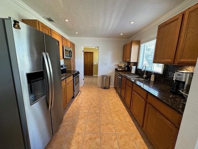 Kitchen looking to Office and door to laundry & garage - 1146 RIVERSIDE DR, DAYTONA BEACH