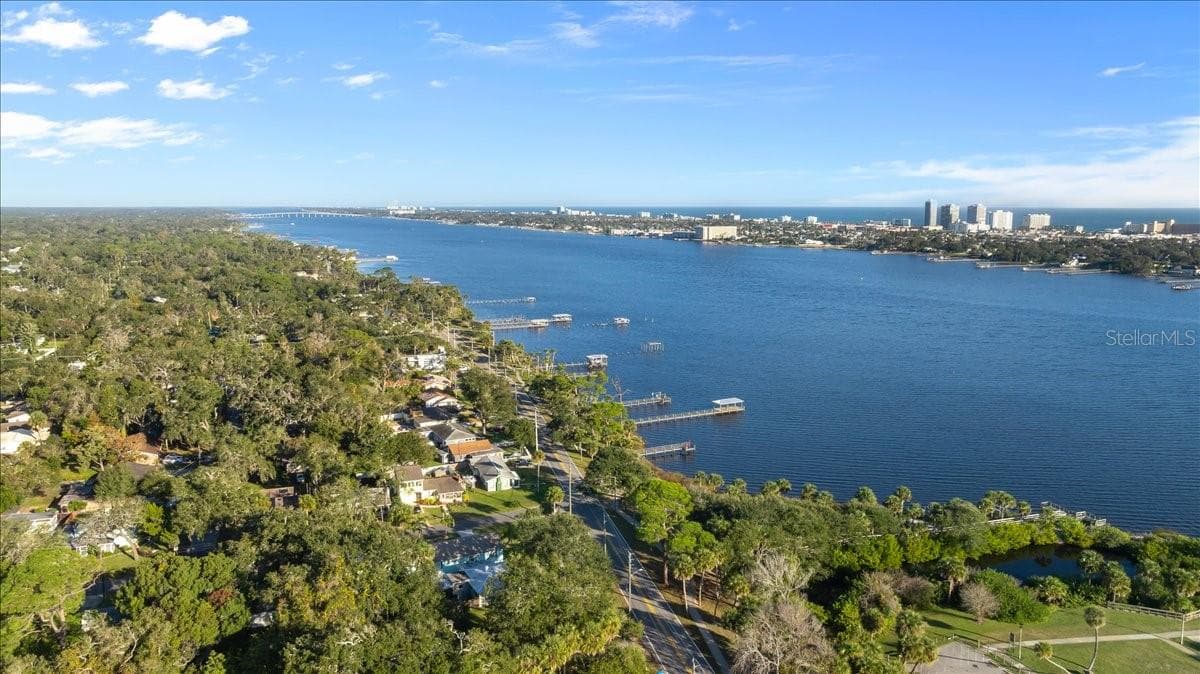 View from property of Halifax River - 1146 RIVERSIDE DR, DAYTONA BEACH