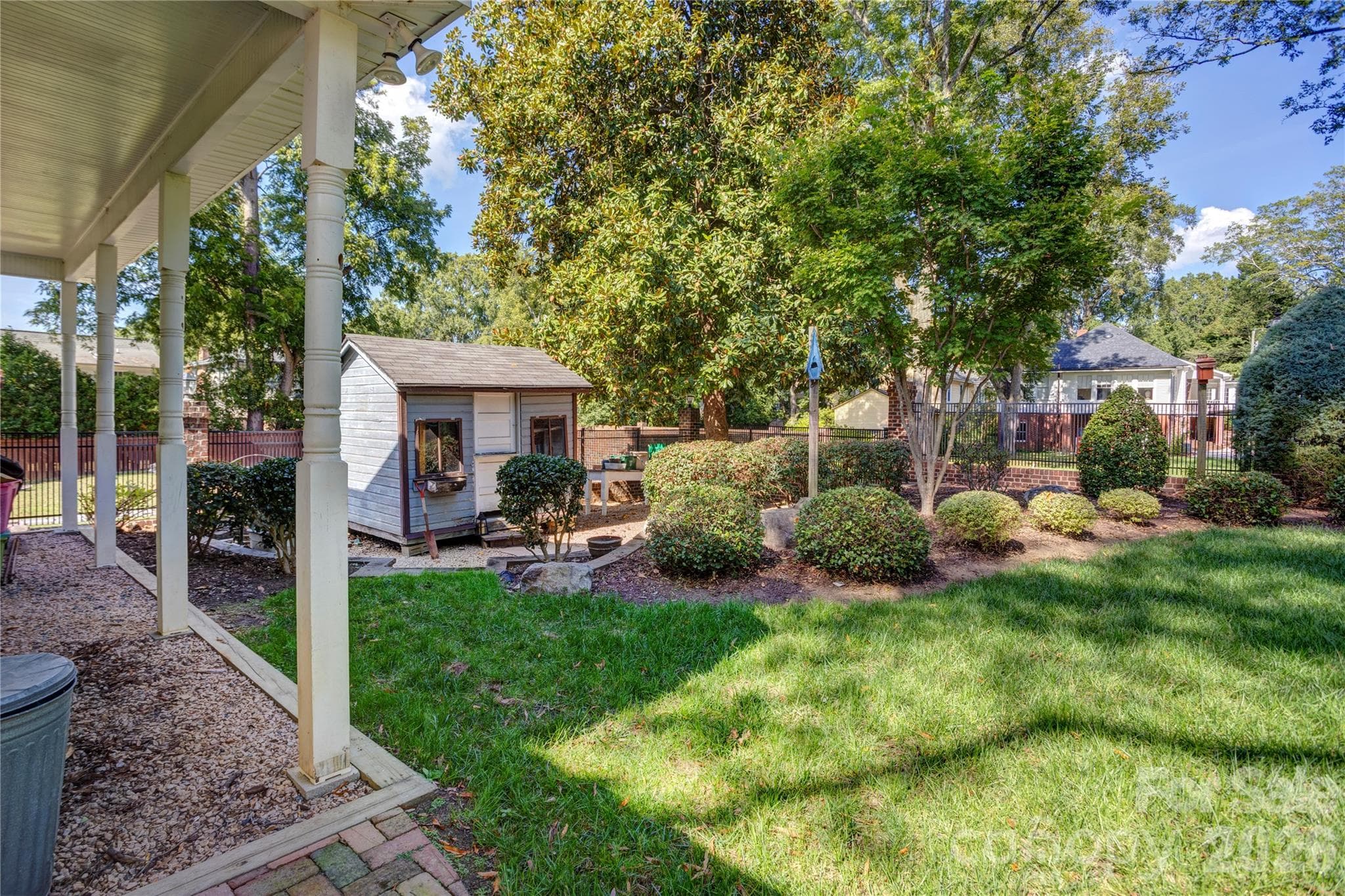 So many areas to explore and entertain in the backyard - 30 Georgia Street NW, Concord