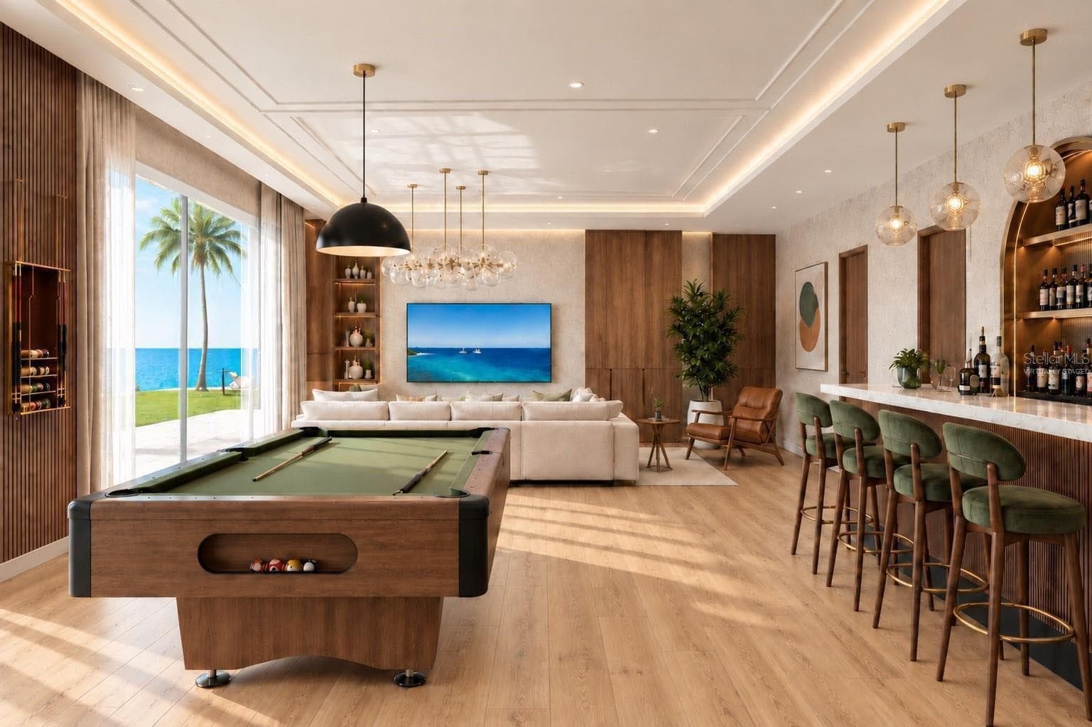 Mancave. Virtually staged. - 1386 TANGIER WAY, SARASOTA