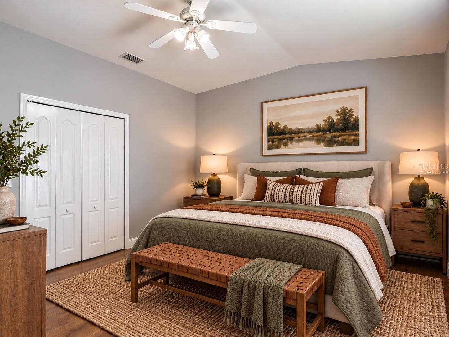 Bedroom 3 - Virtually staged - 18316 CYPRESS HAVEN DR, TAMPA