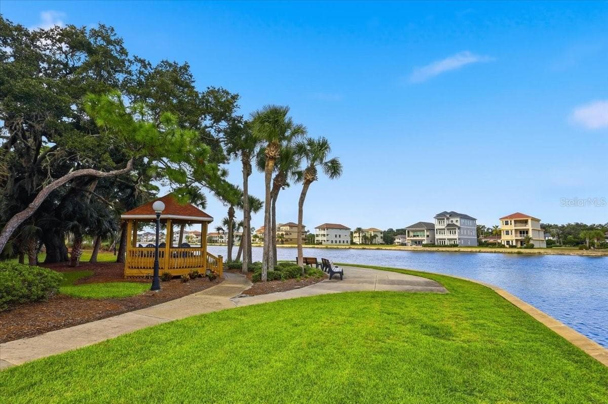Waterfront park with walking and biking trail - 2 MARINA POINT PL, PALM COAST