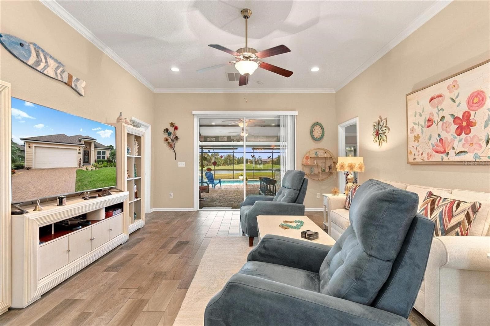 Great room - 8 COUNTRY CLUB HARBOR CIR, PALM COAST