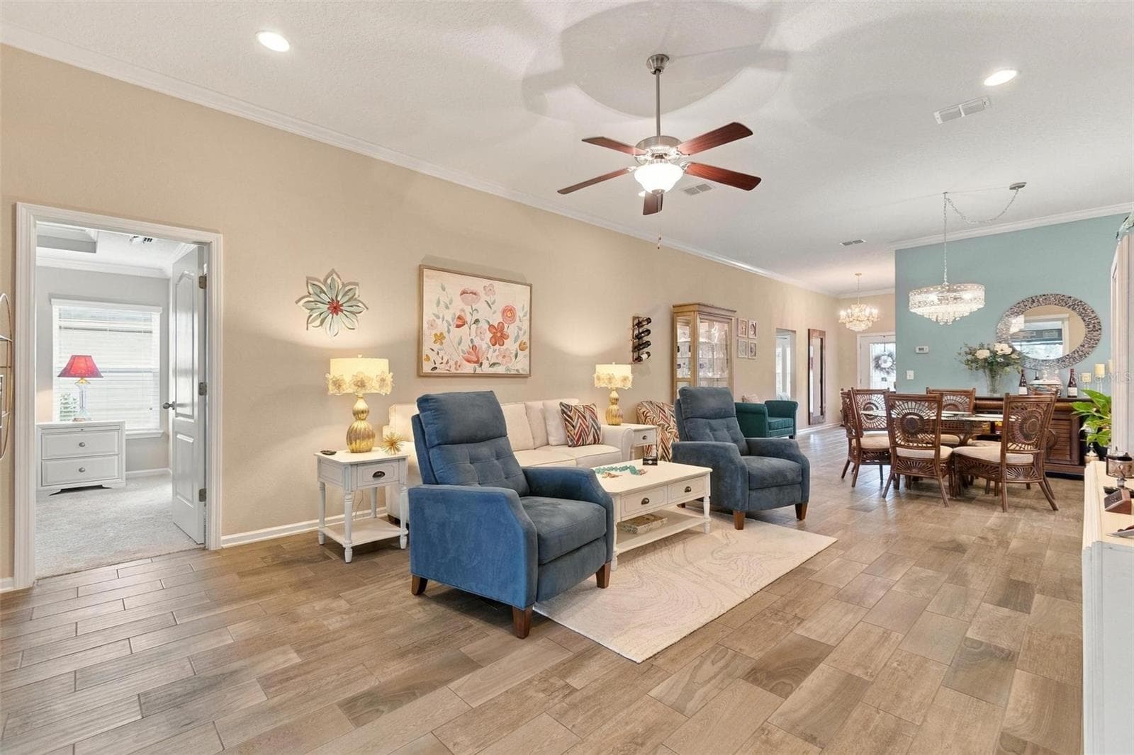 Great room - 8 COUNTRY CLUB HARBOR CIR, PALM COAST