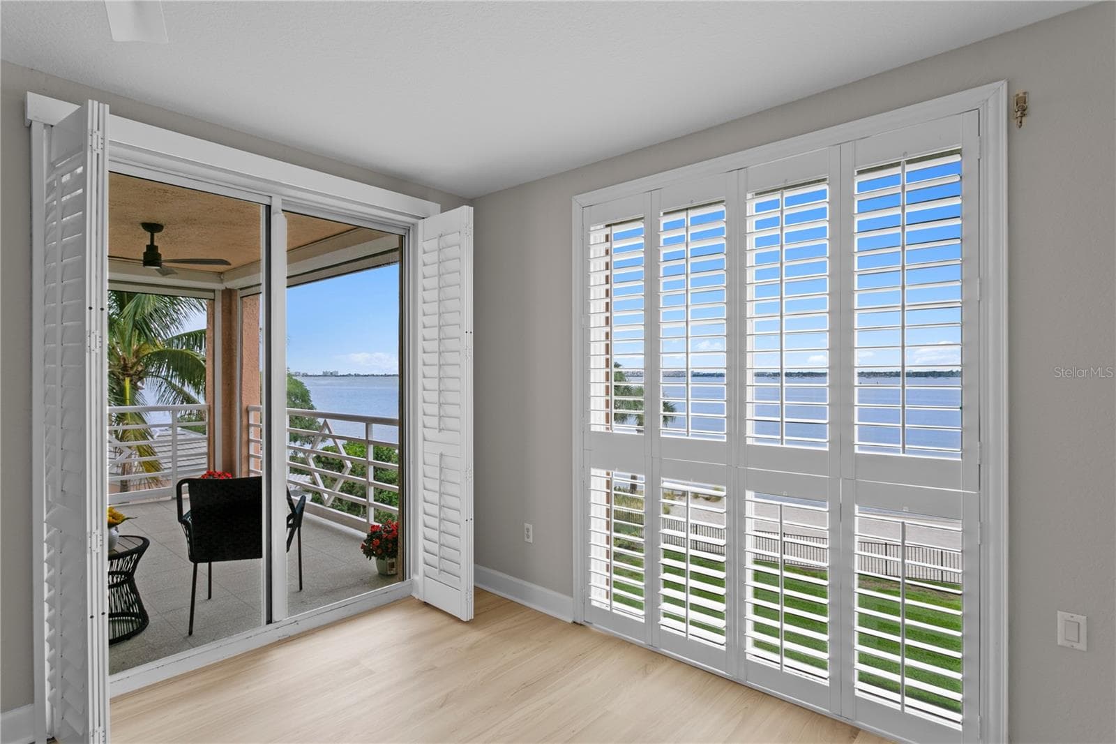 Fabulous Water Views from Primary Bedroom - 4961 BACOPA LN S #201, ST PETERSBURG