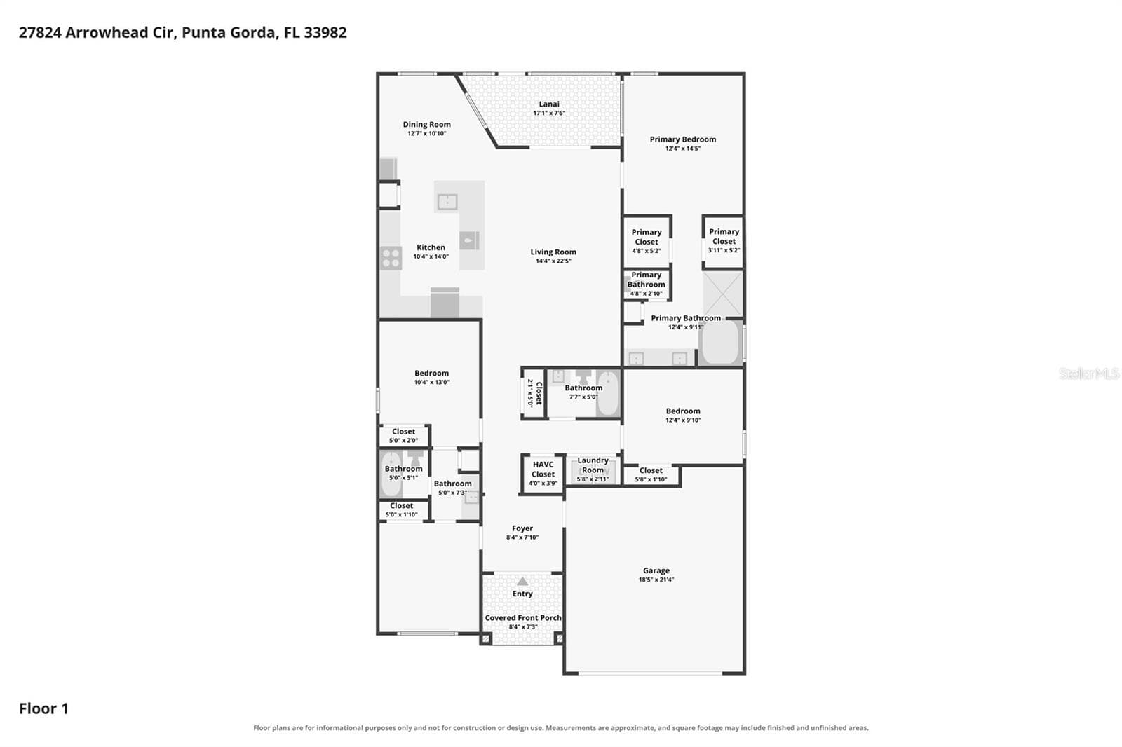 Single Family Residence at 27824 ARROWHEAD CIR, PUNTA GORDA, photo 34 of 49