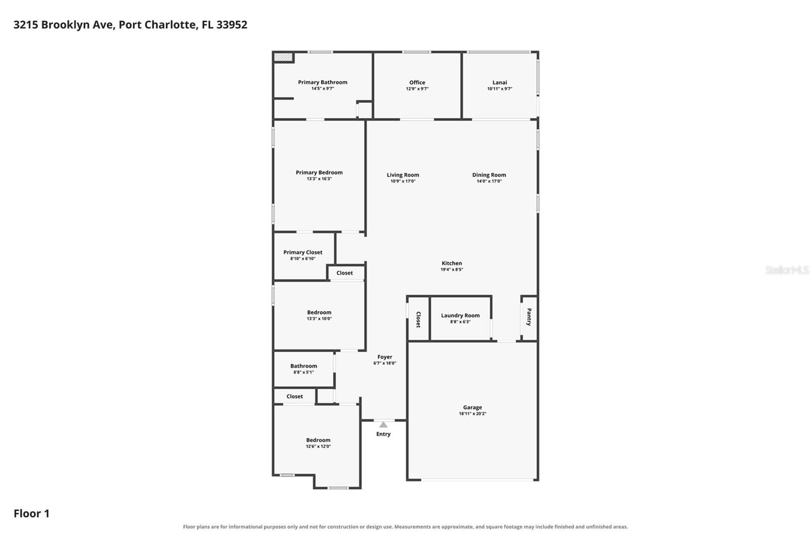 Single Family Residence at 3215 BROOKLYN AVE, PORT CHARLOTTE, photo 64 of 64
