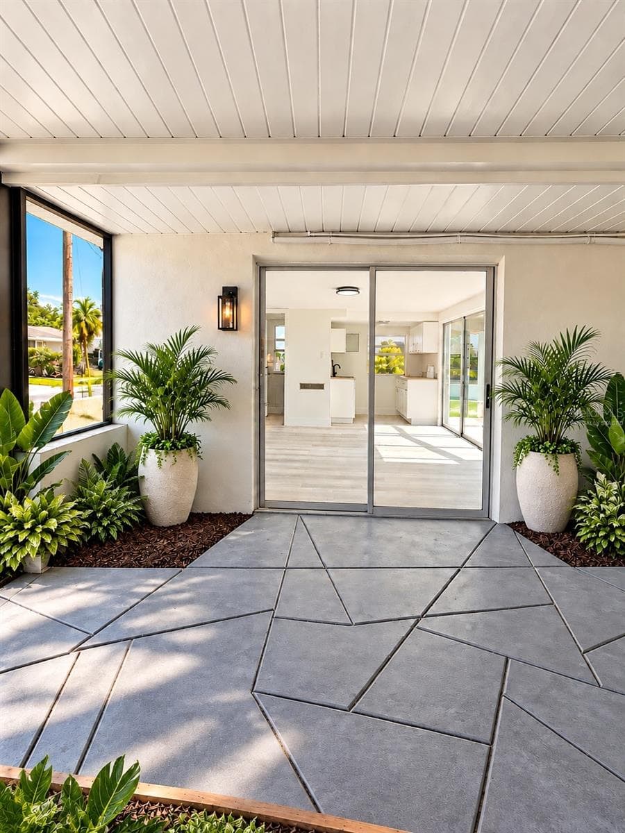 Side entrance Virtually Staged - 3708 HOLIDAY LAKE DR, HOLIDAY