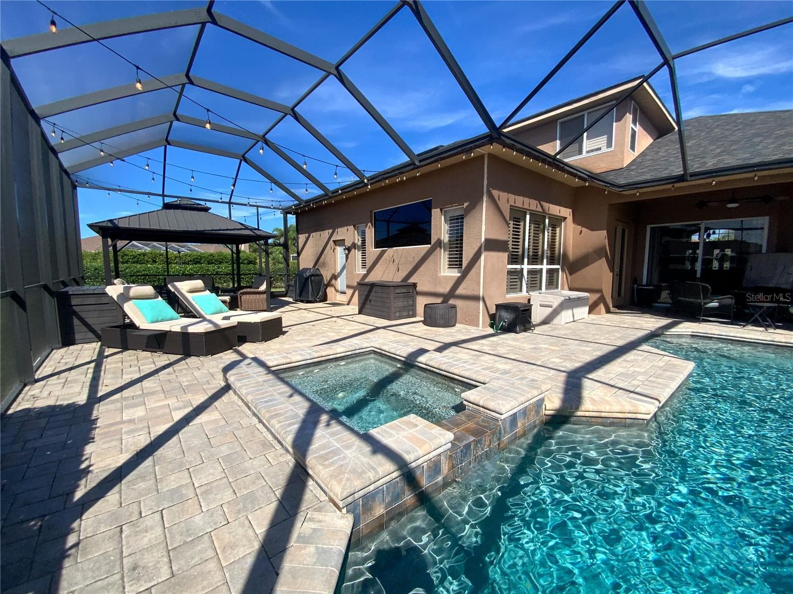Patio/Pool - 10528 GOOSEBERRY CT, TRINITY