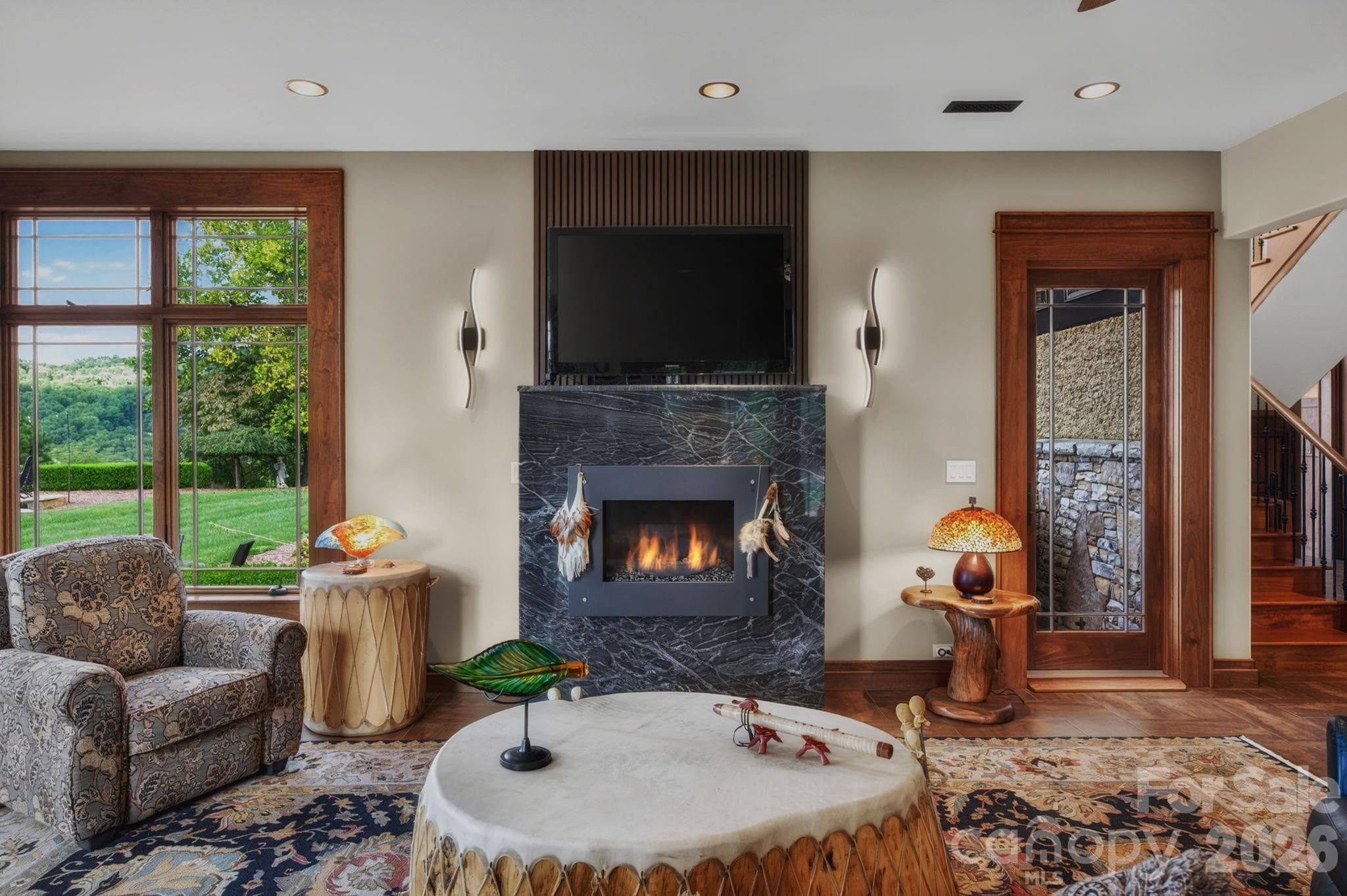 Living Room - 93 Lombard Street, Waynesville
