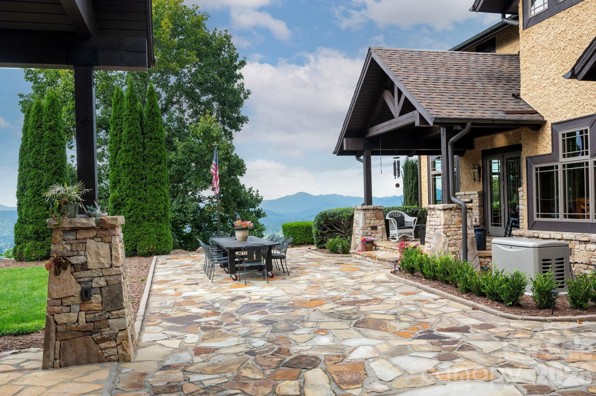 Side Terrace - 93 Lombard Street, Waynesville