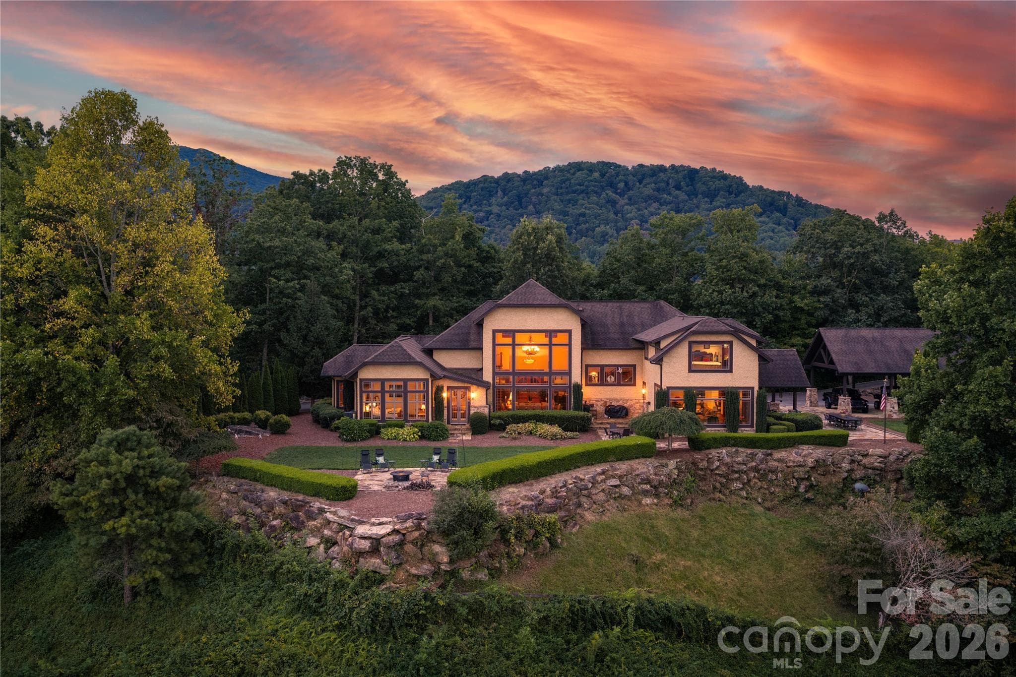 Rear of home - 93 Lombard Street, Waynesville
