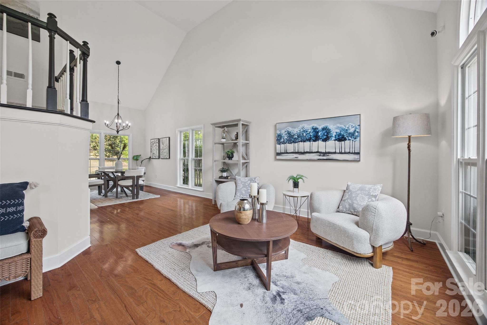 Sitting Room/Foyer - 12600 Parks Farm Lane, Charlotte