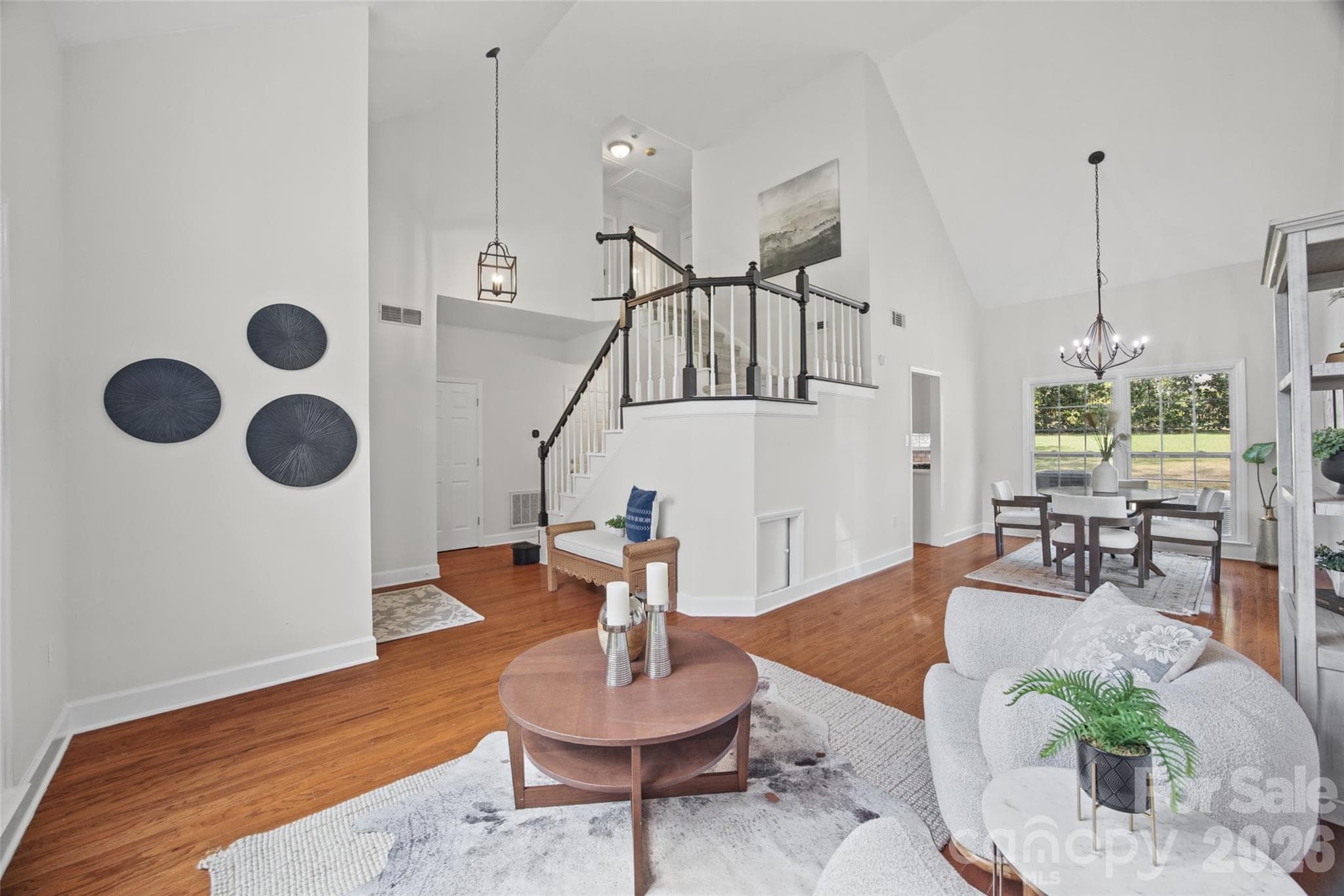 Sitting Room/Foyer - 12600 Parks Farm Lane, Charlotte