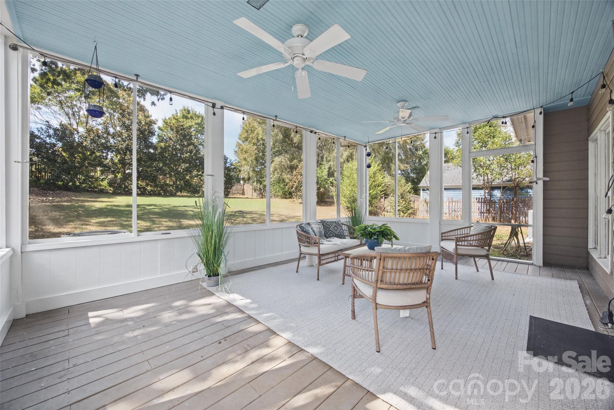 Screened Porch. - 12600 Parks Farm Lane, Charlotte