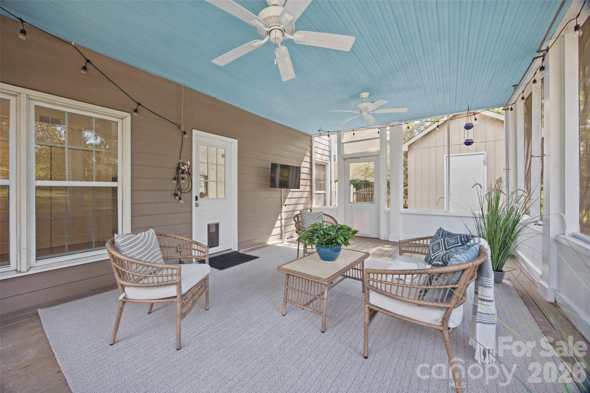Screened Porch - 12600 Parks Farm Lane, Charlotte