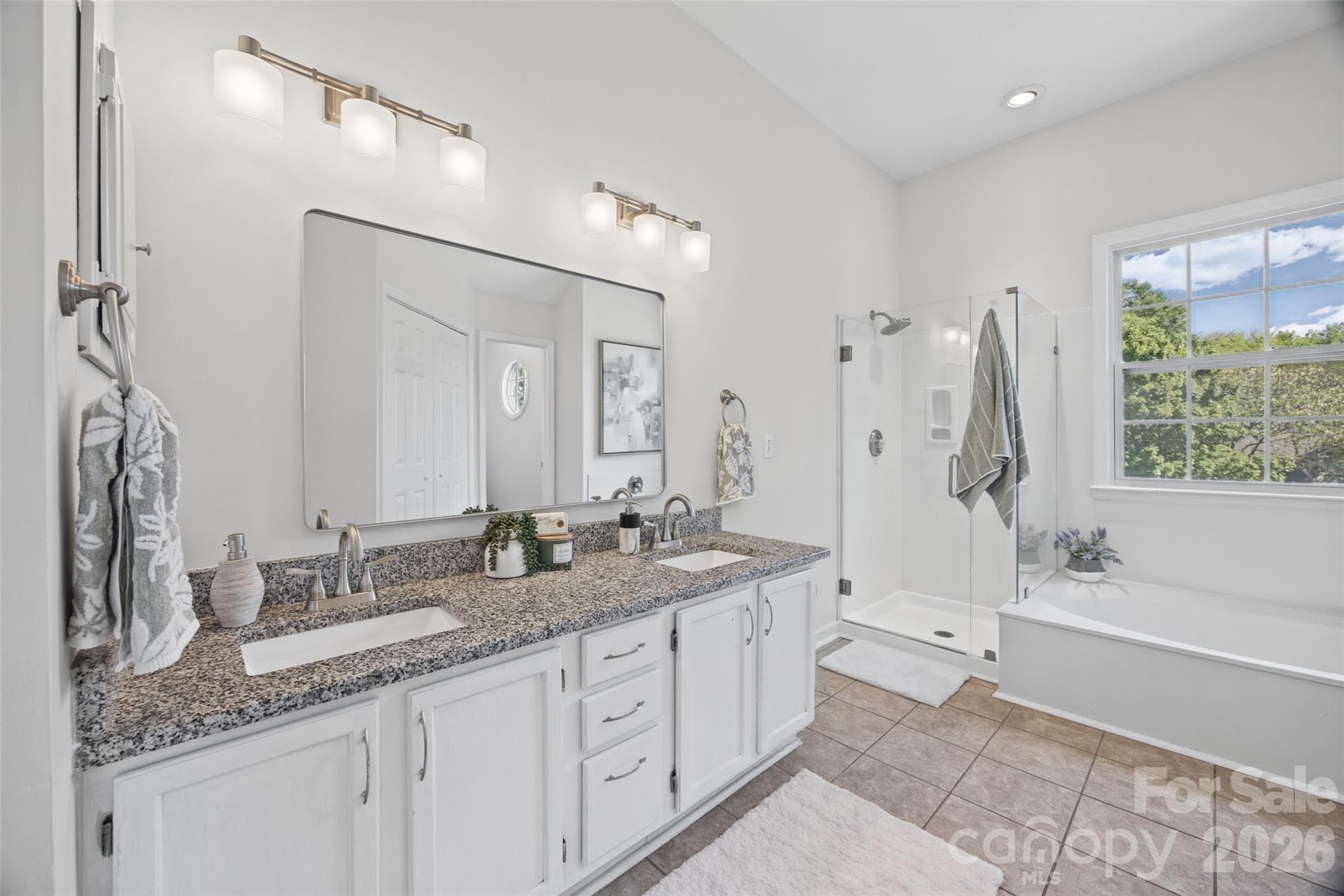 Primary Bathroom - 12600 Parks Farm Lane, Charlotte