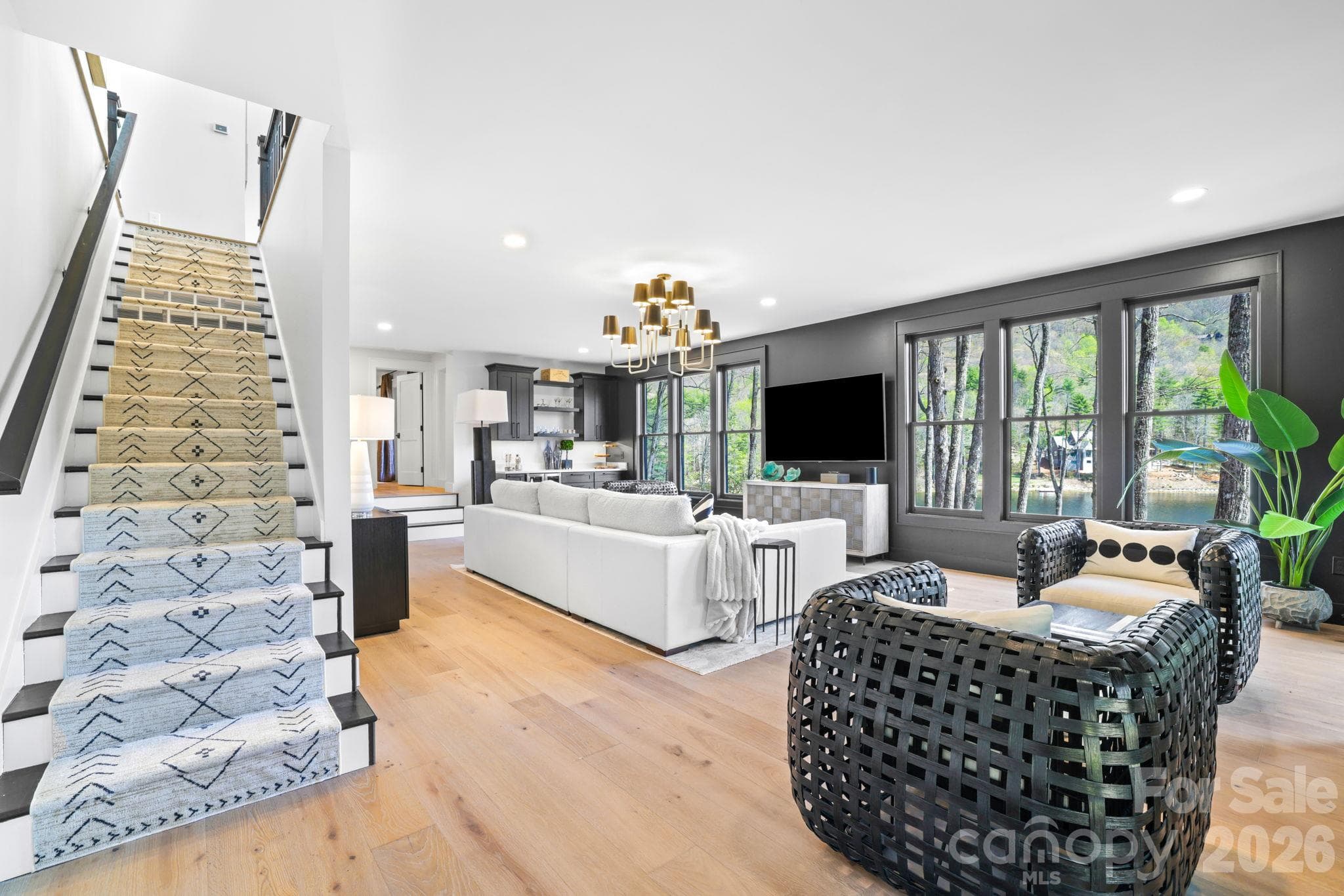 To Lower Level - 95 Cardinal Trace, Lake Toxaway