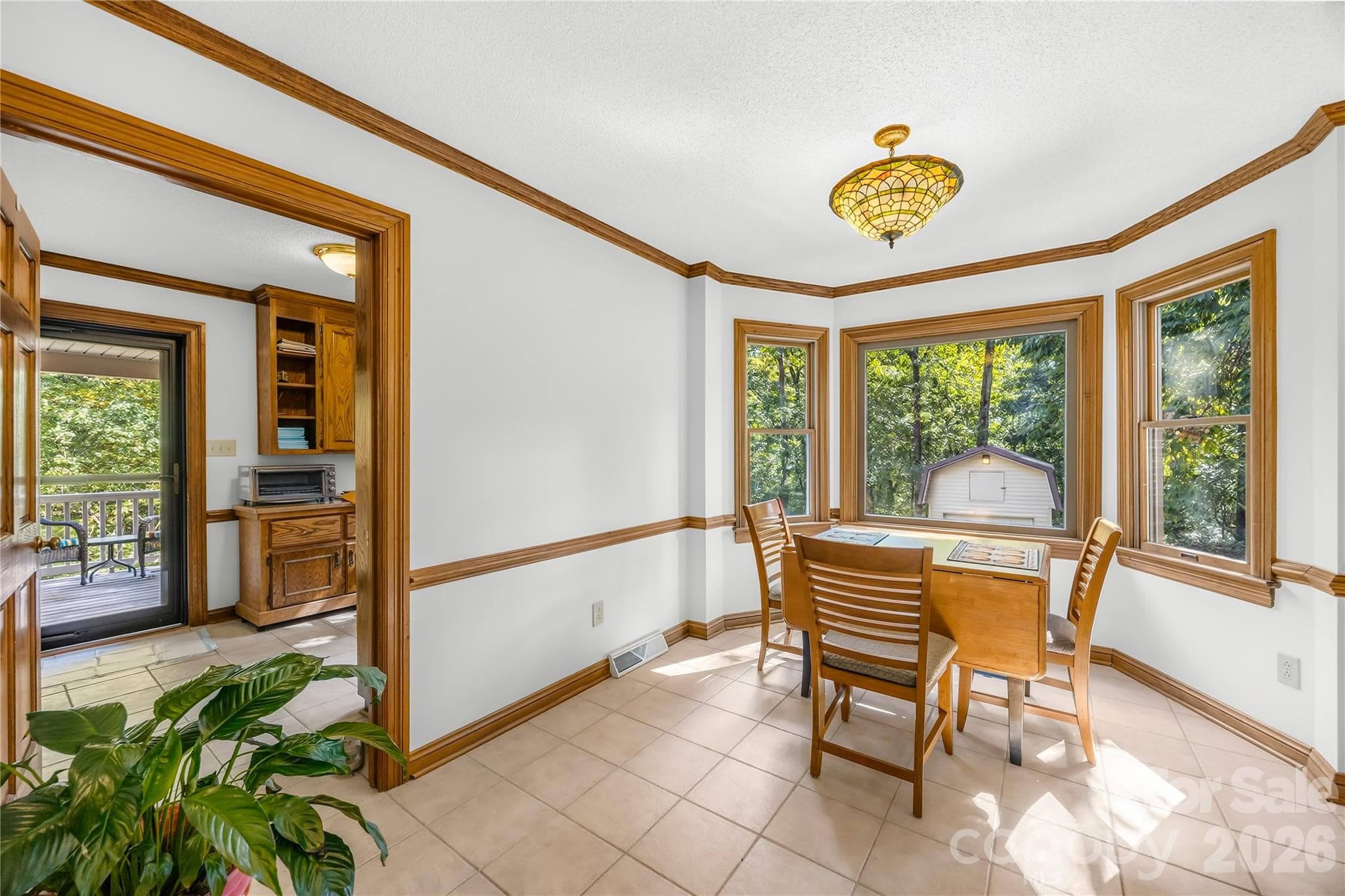 Breakfast area - 16208 Deepwood Place, Indian Trail