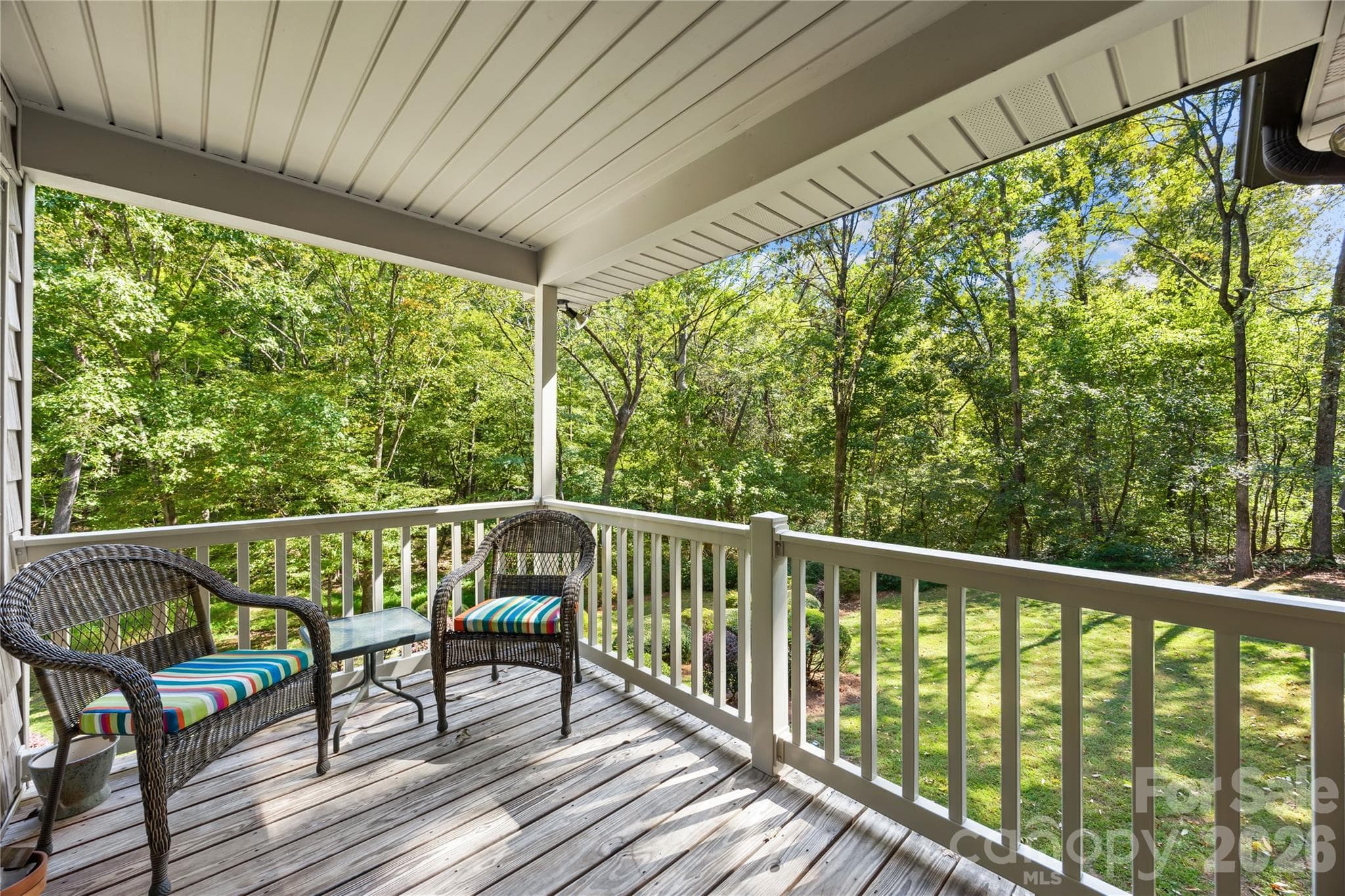 rear porch - 16208 Deepwood Place, Indian Trail