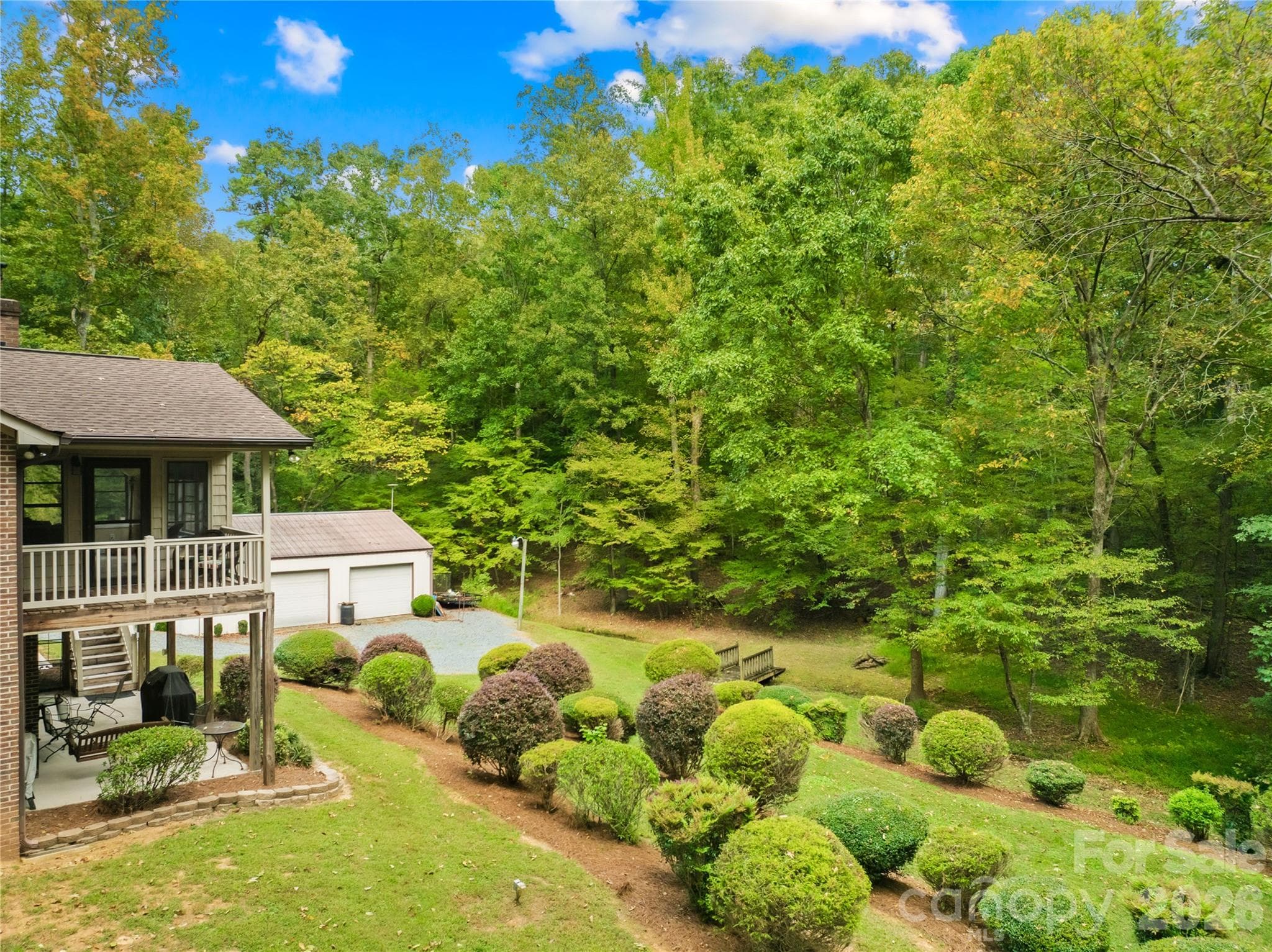 back view - 16208 Deepwood Place, Indian Trail