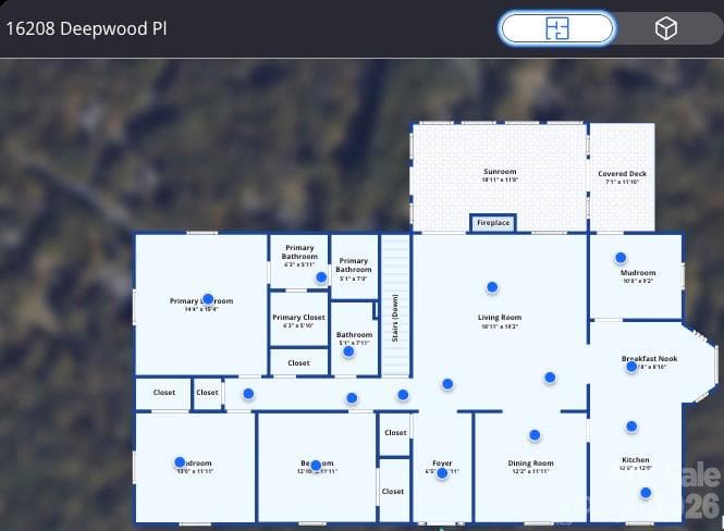 main level - 16208 Deepwood Place, Indian Trail
