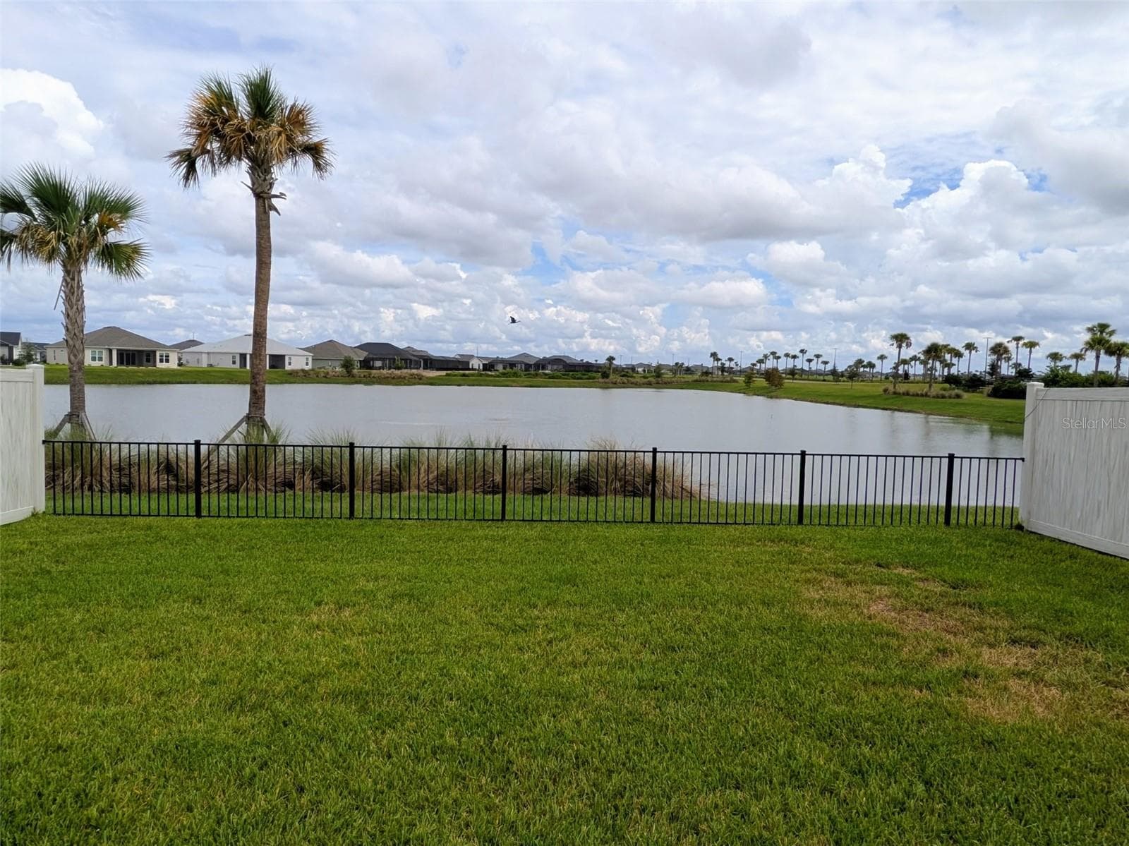 Back of home and water view - 1359 DARREN DR, THE VILLAGES