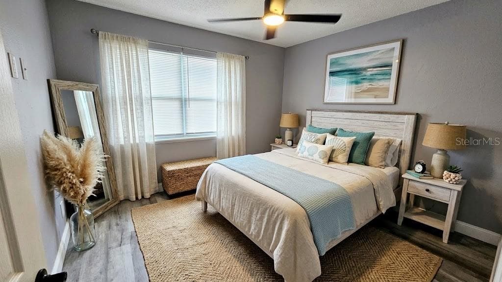 Bedroom 2 Virtually Staged - 111 145TH AVE E #4, MADEIRA BEACH