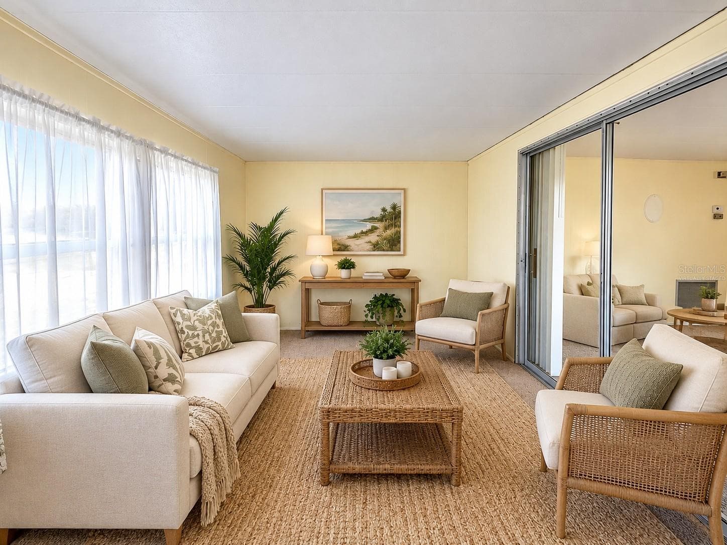 Enclosed Florida Room - Virtually Staged - 512 PALO VERDE DR, LEESBURG