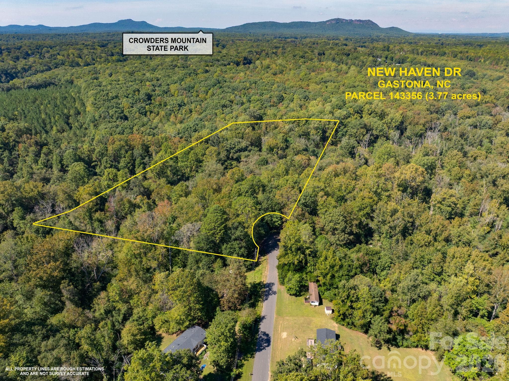 Property lines shown are approximate and are not intended to represent exact boundary lines - 00 New Haven Drive, Gastonia