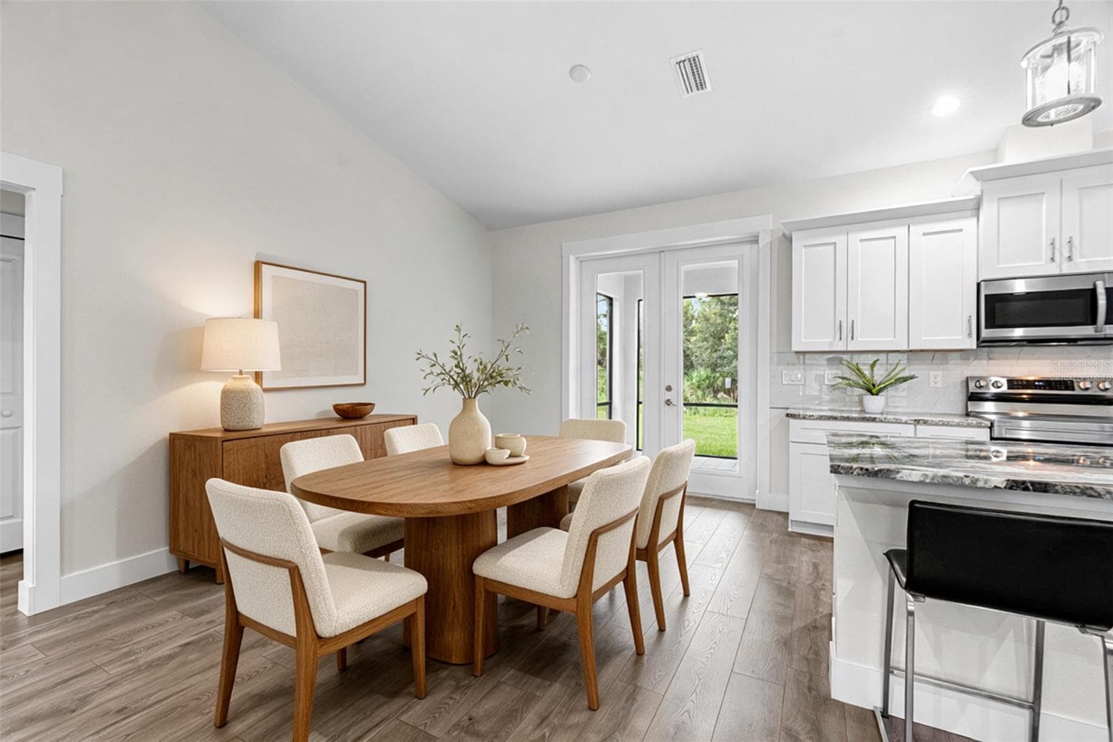 Virtually Staged - Dining Room - 2481 ALLSUP TER, NORTH PORT