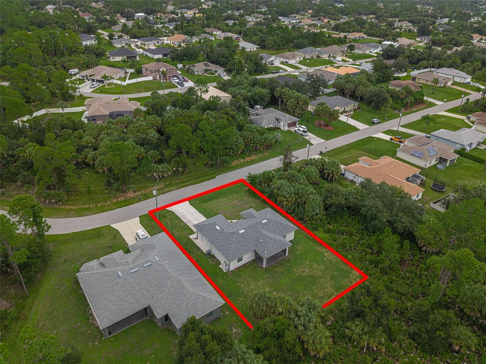 Aerial - 2481 ALLSUP TER, NORTH PORT