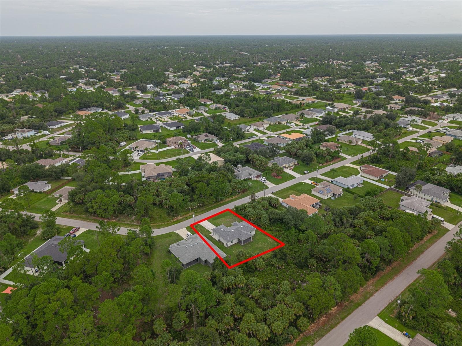 Aerial - 2481 ALLSUP TER, NORTH PORT
