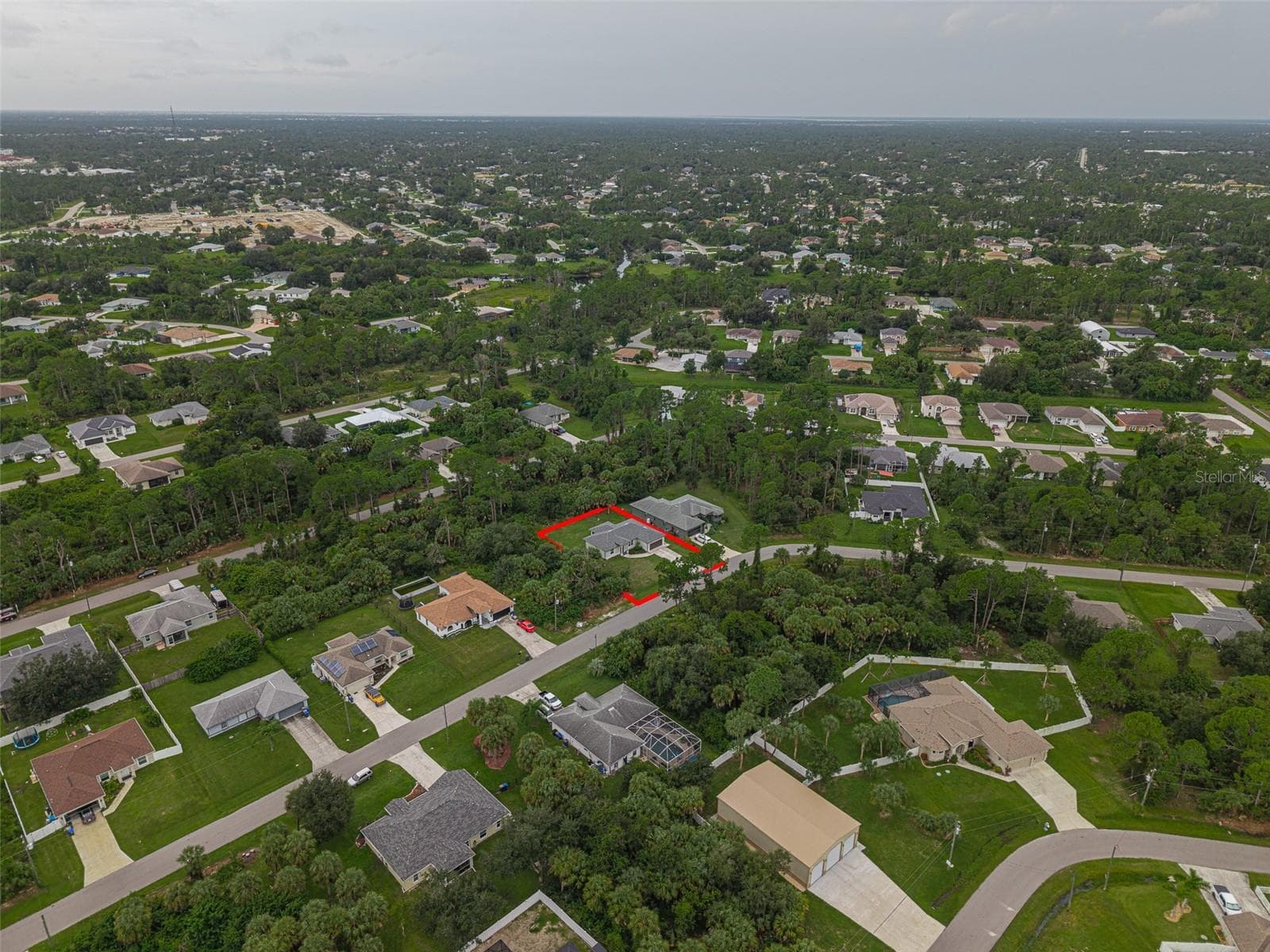 Aerial - 2481 ALLSUP TER, NORTH PORT