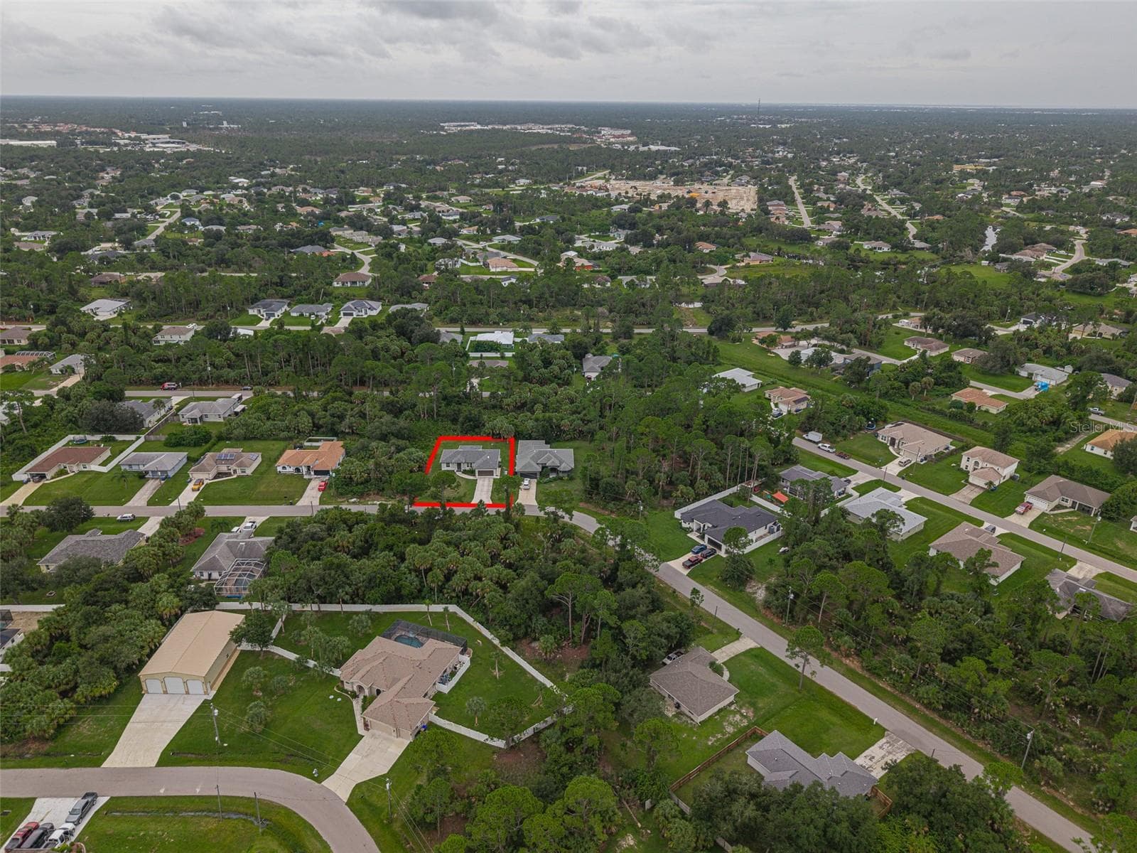 Aerial - 2481 ALLSUP TER, NORTH PORT