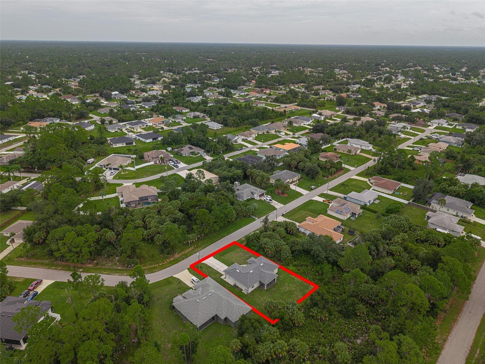 Aerial - 2481 ALLSUP TER, NORTH PORT