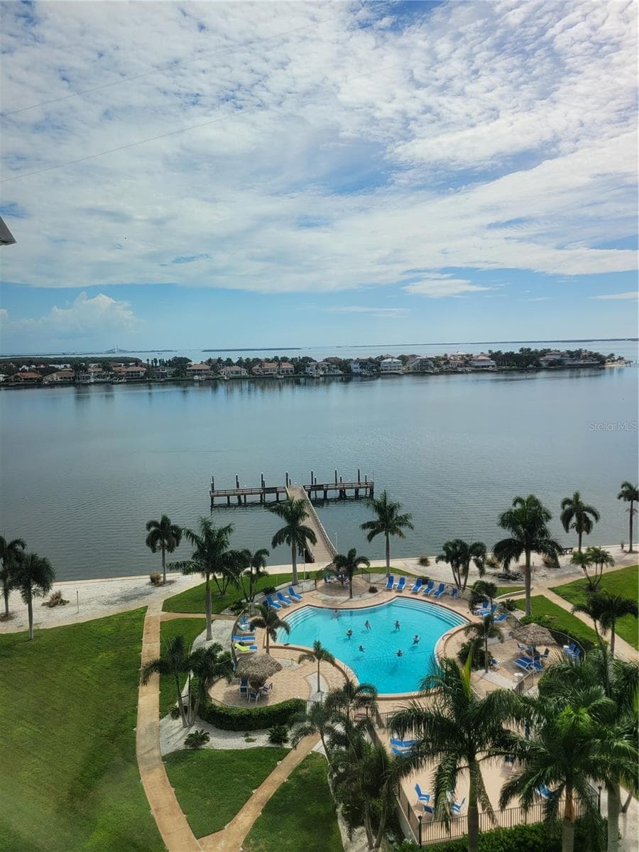 View from the Living Room - 5108 BRITTANY DR S #1008, ST PETERSBURG