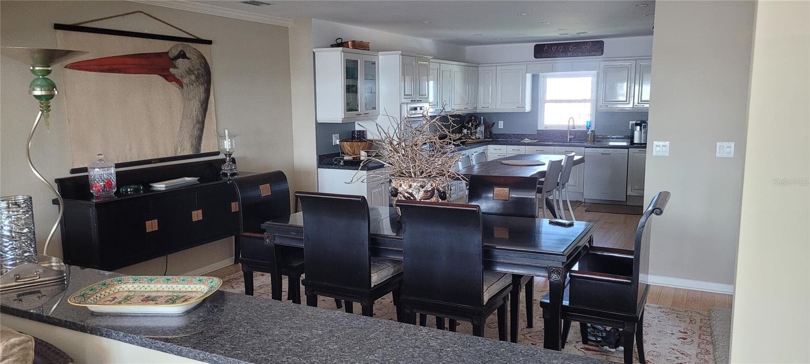 Dining Room and Kitchen - 5108 BRITTANY DR S #1008, ST PETERSBURG