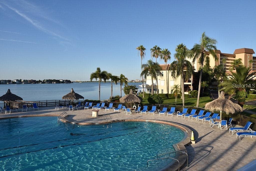 Club House Pool - 5108 BRITTANY DR S #1008, ST PETERSBURG