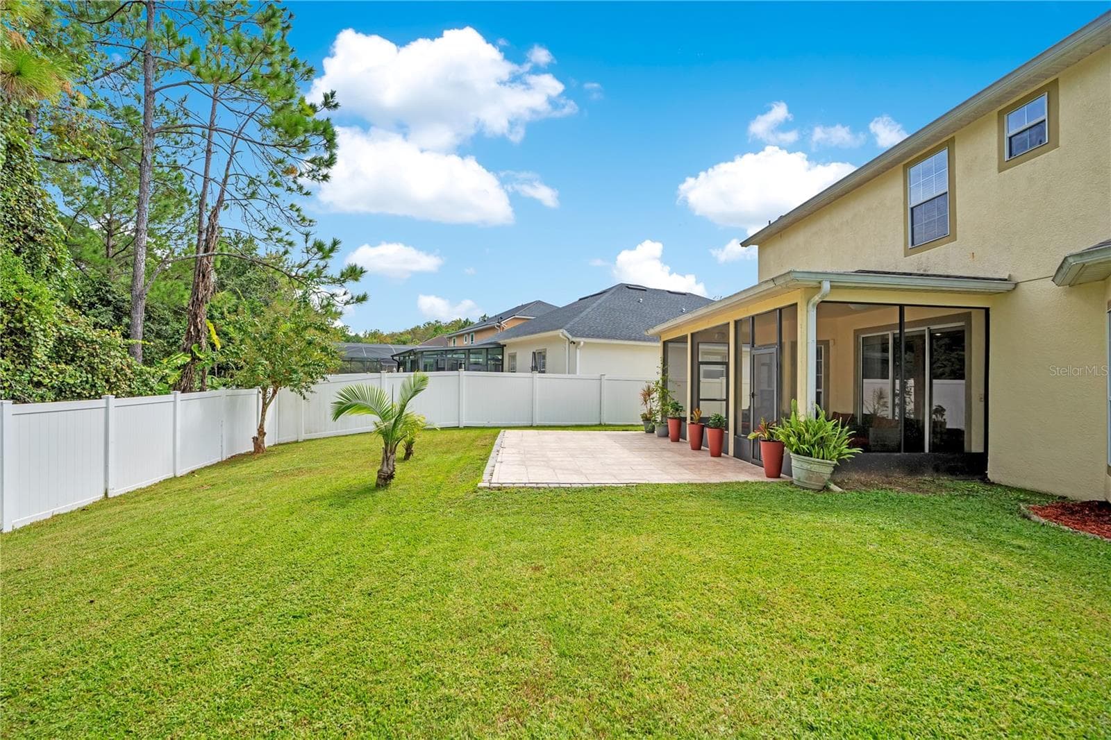 backyard - 5762 COVINGTON COVE WAY, ORLANDO