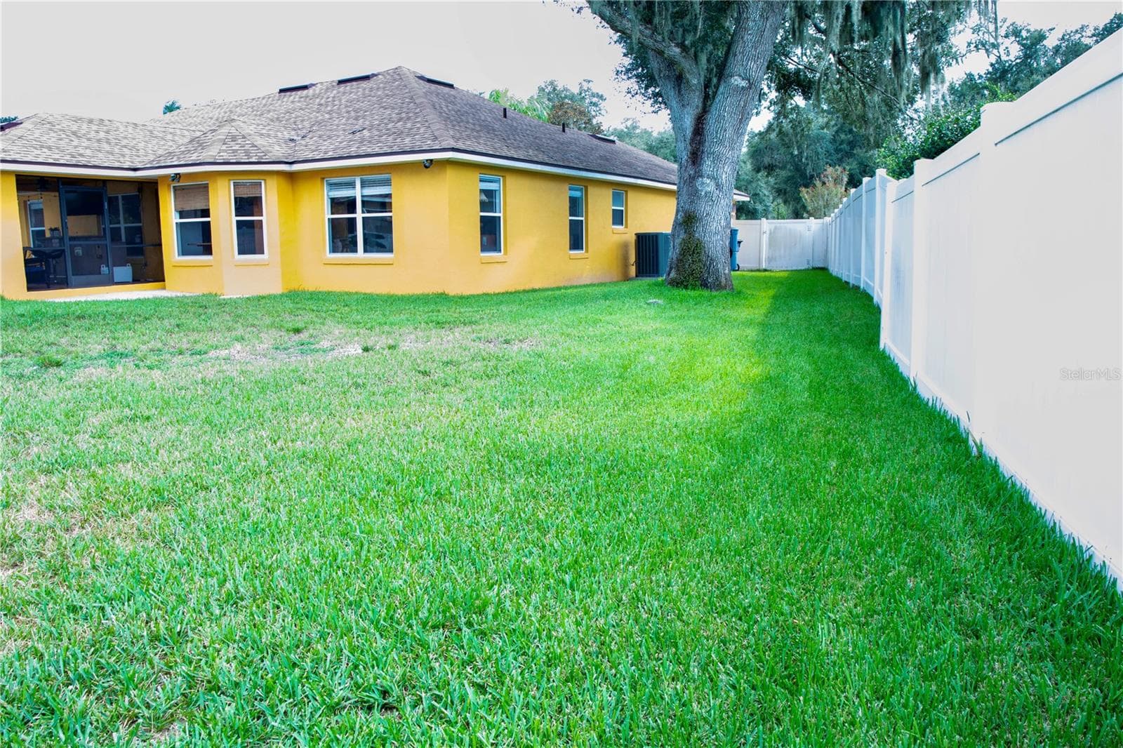 Rear Exposure with Very Large Backyard - 6093 VELVET LOOP, LAKELAND