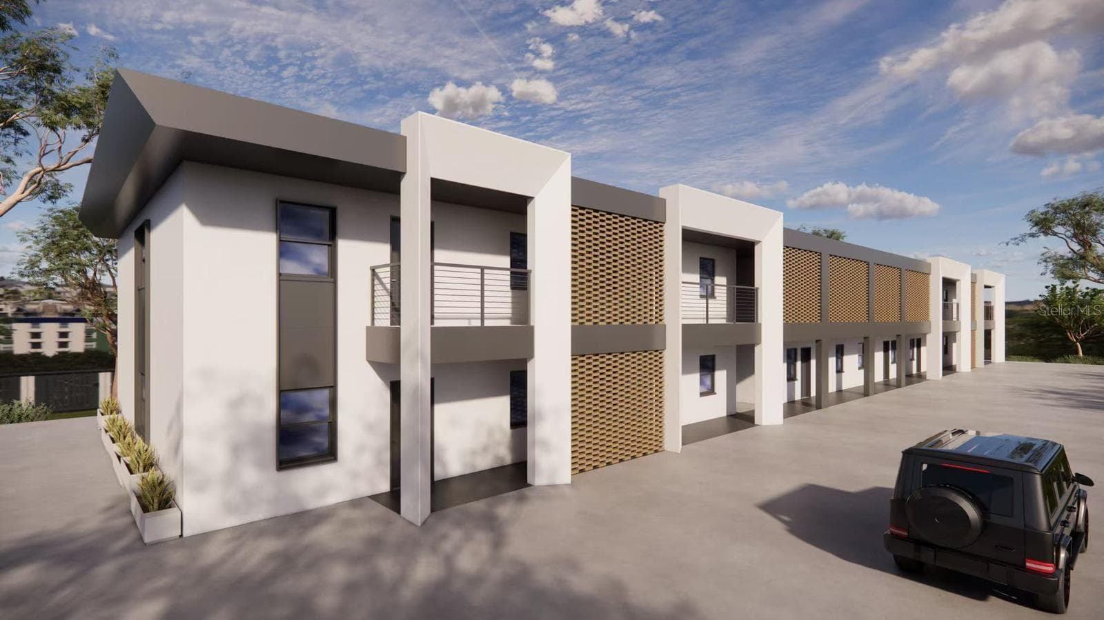 Conceptual rendering of the proposed 12-unit multifamily development. - 7359 MIDWAY TER, OCALA