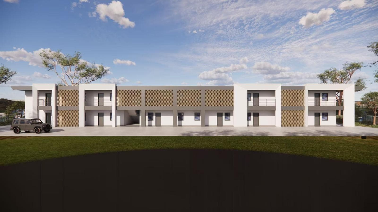 Conceptual rendering of the proposed 12-unit multifamily development. - 7359 MIDWAY TER, OCALA