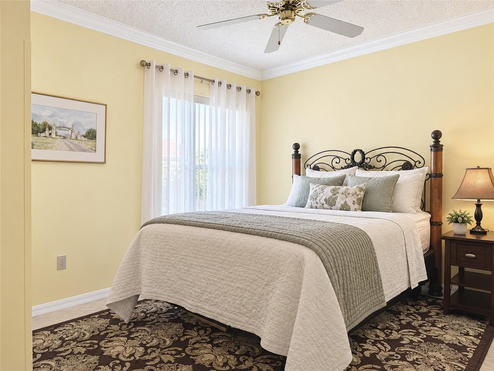 Bedroom 2 (bedding does not convey) - 1318 BALBOA CT, THE VILLAGES