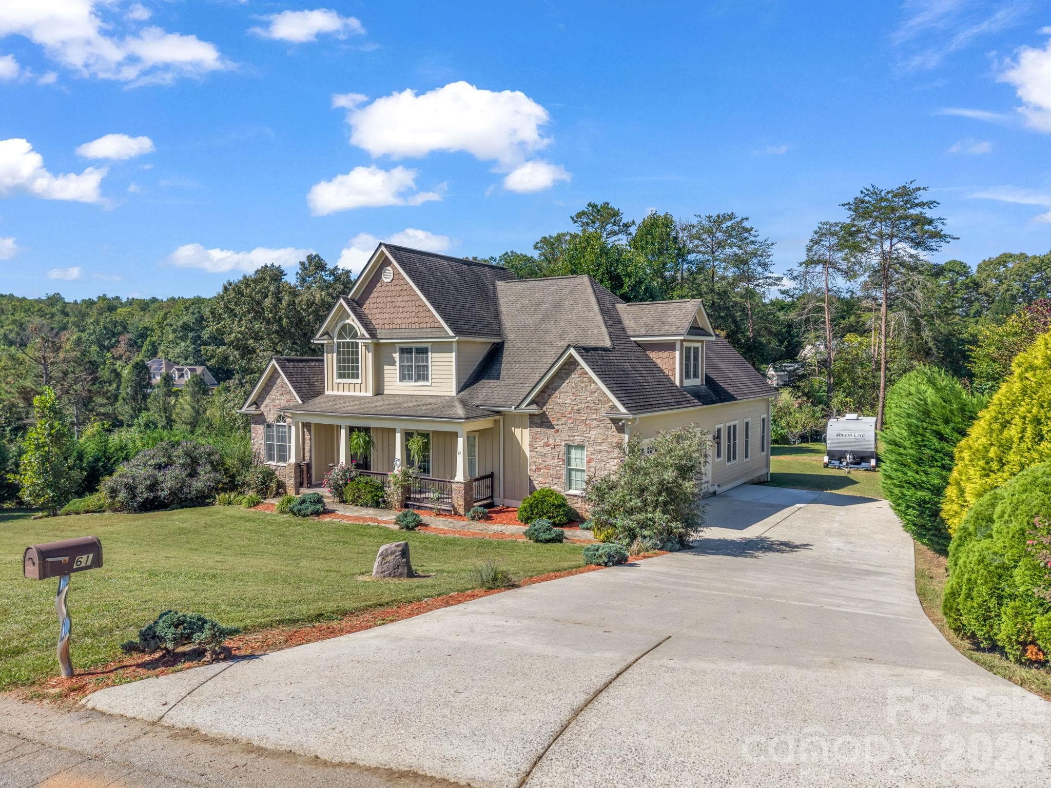 Single Family Residence at 61 Mountain Shadows Drive, Leicester, photo 3 of 48