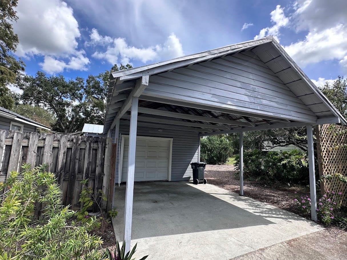 Detached Garage and Carport - 2612 S 67TH ST, TAMPA