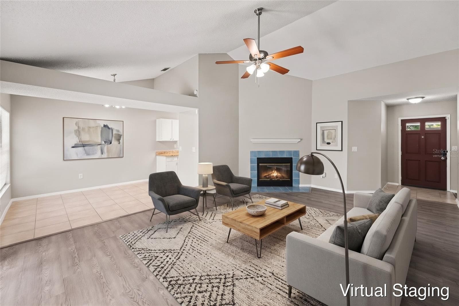 Virtually staged - 8739 OSAGE DR, TAMPA