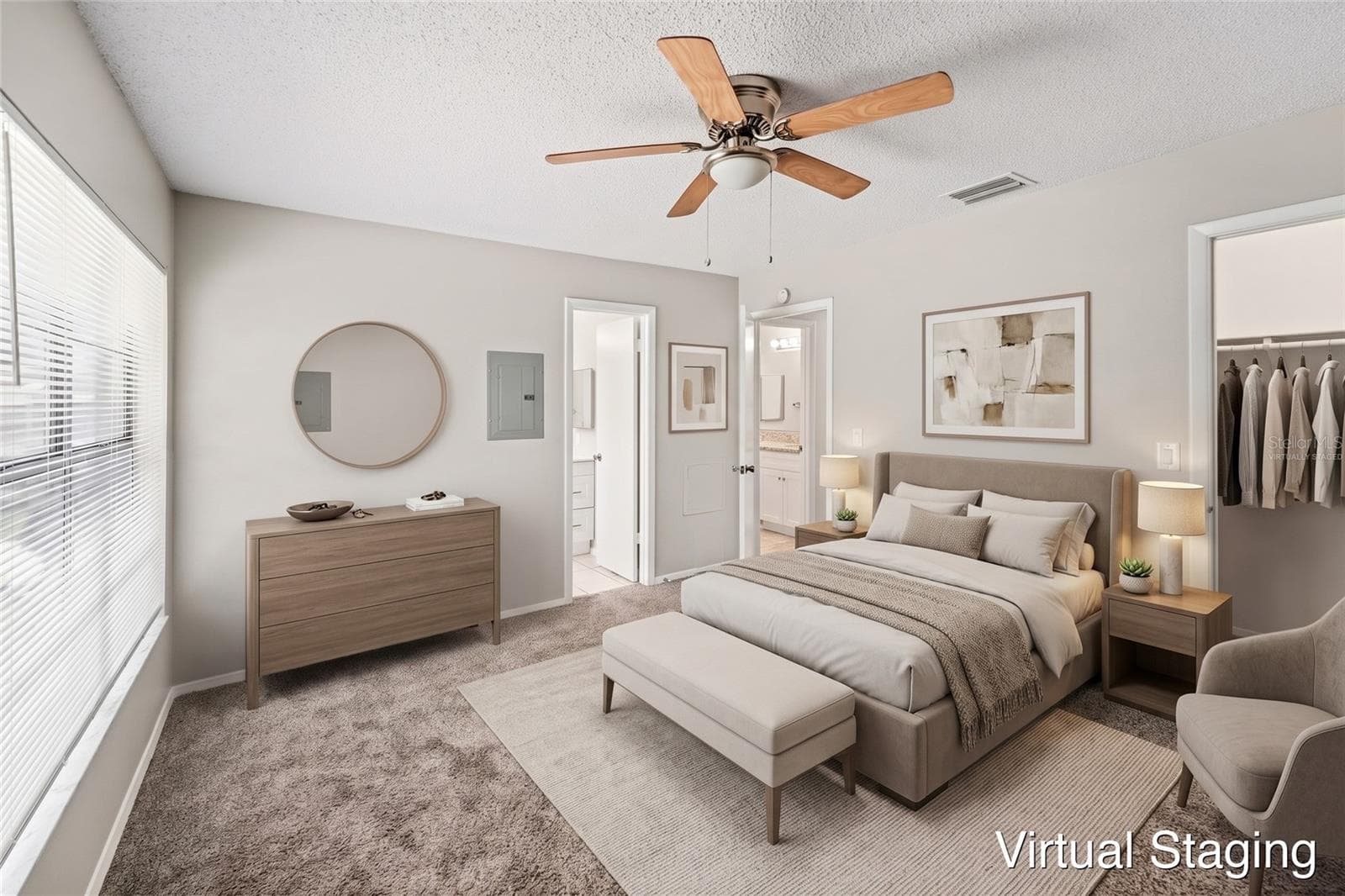 Virtually staged - 8739 OSAGE DR, TAMPA