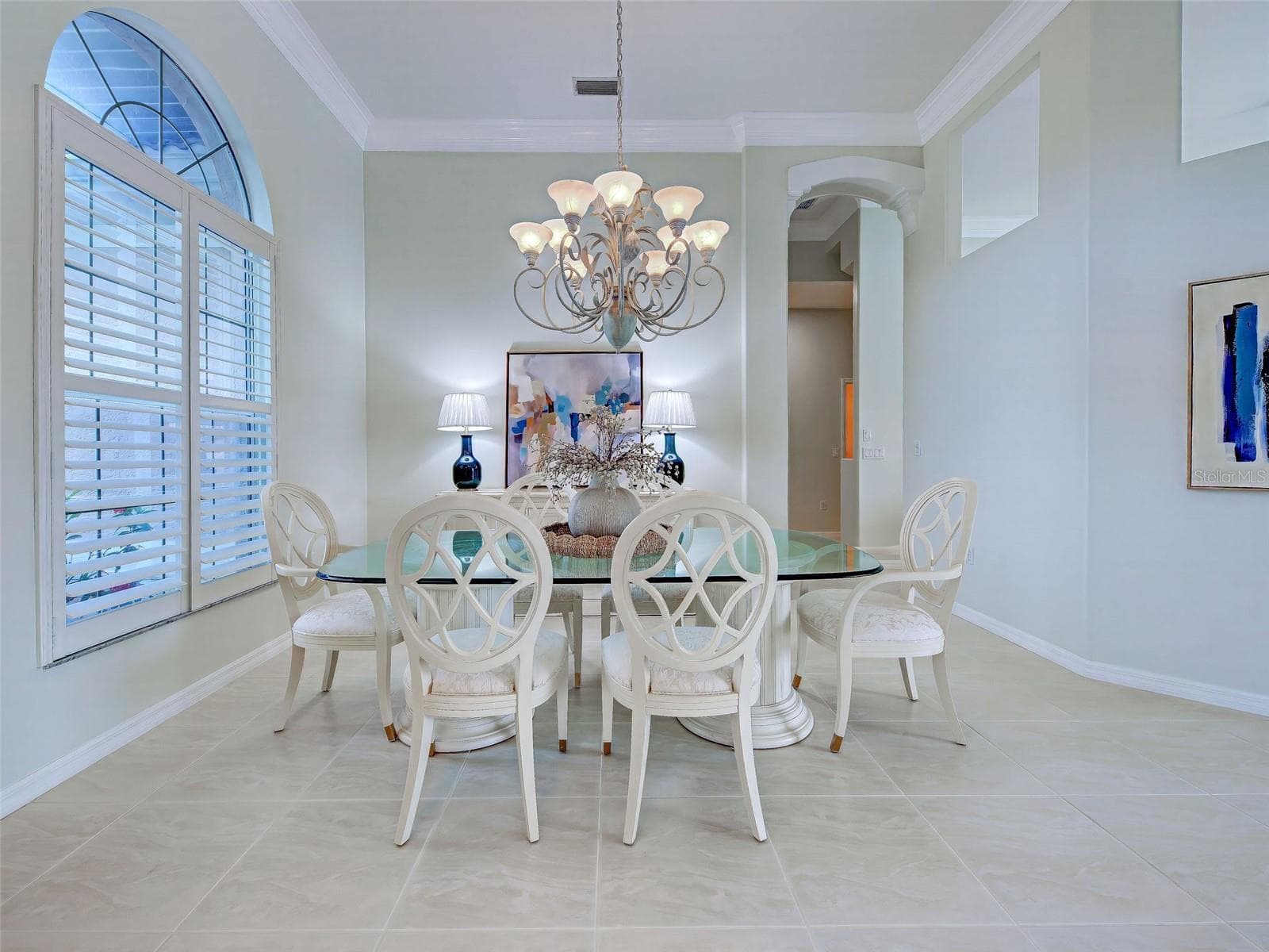 Share a special meal in the formal dining room. - 692 EGRET WALK LN, VENICE